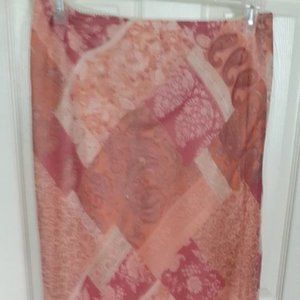 BRAND NEW ** PIERRE CARDIN FLORAL LAYERED SKIRT